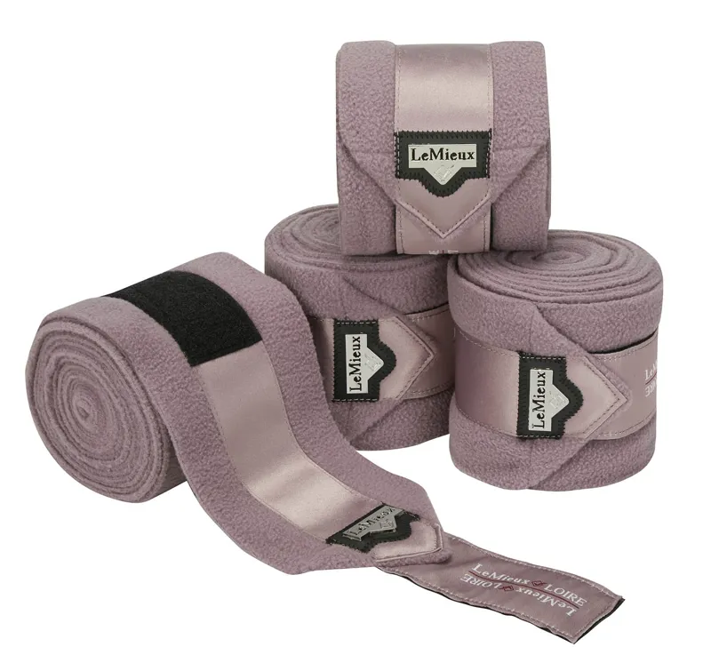 LeMieux Loire Satin Polo Bandages in Musk